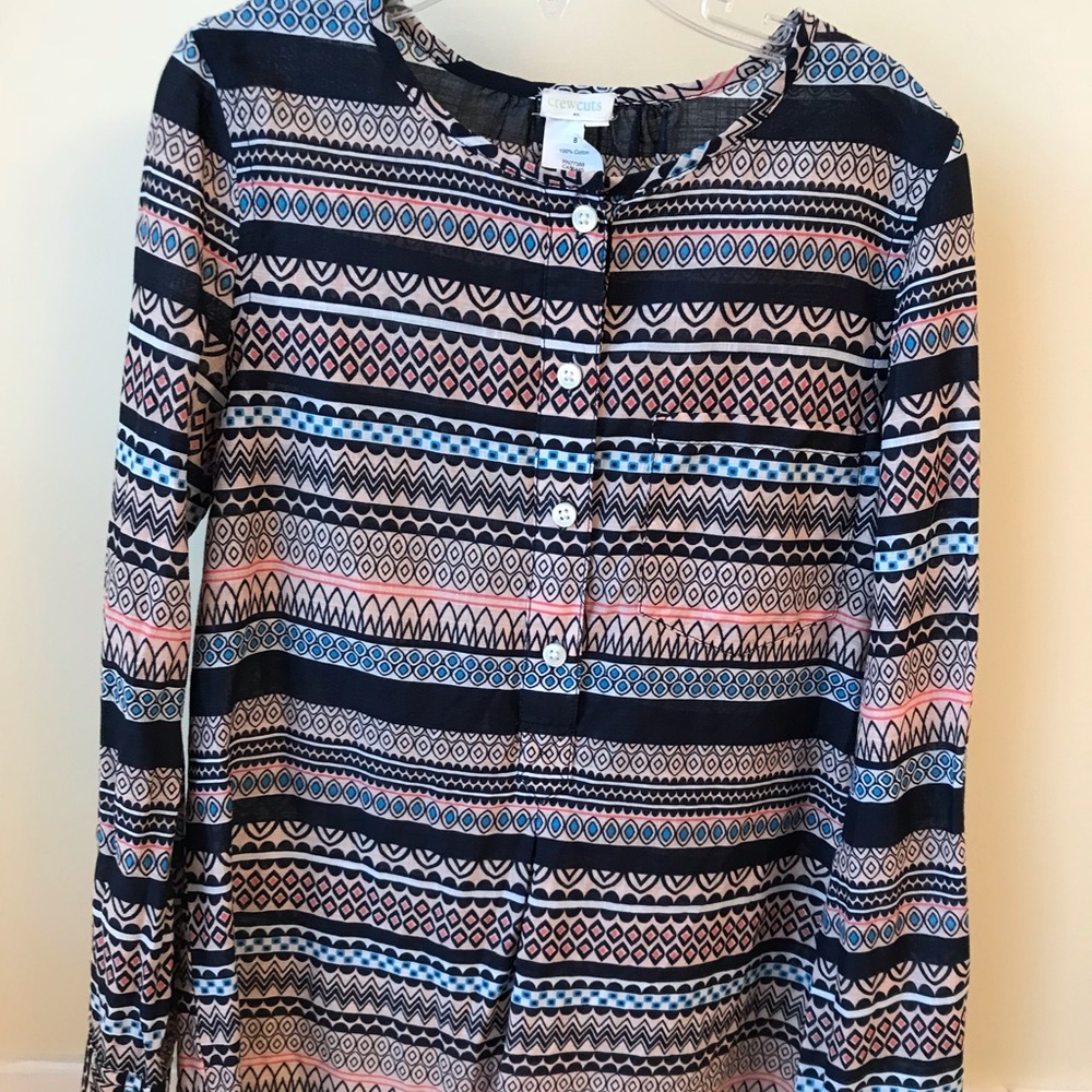 J. Crew kids - Crewcuts - Girls long sleeve shirt